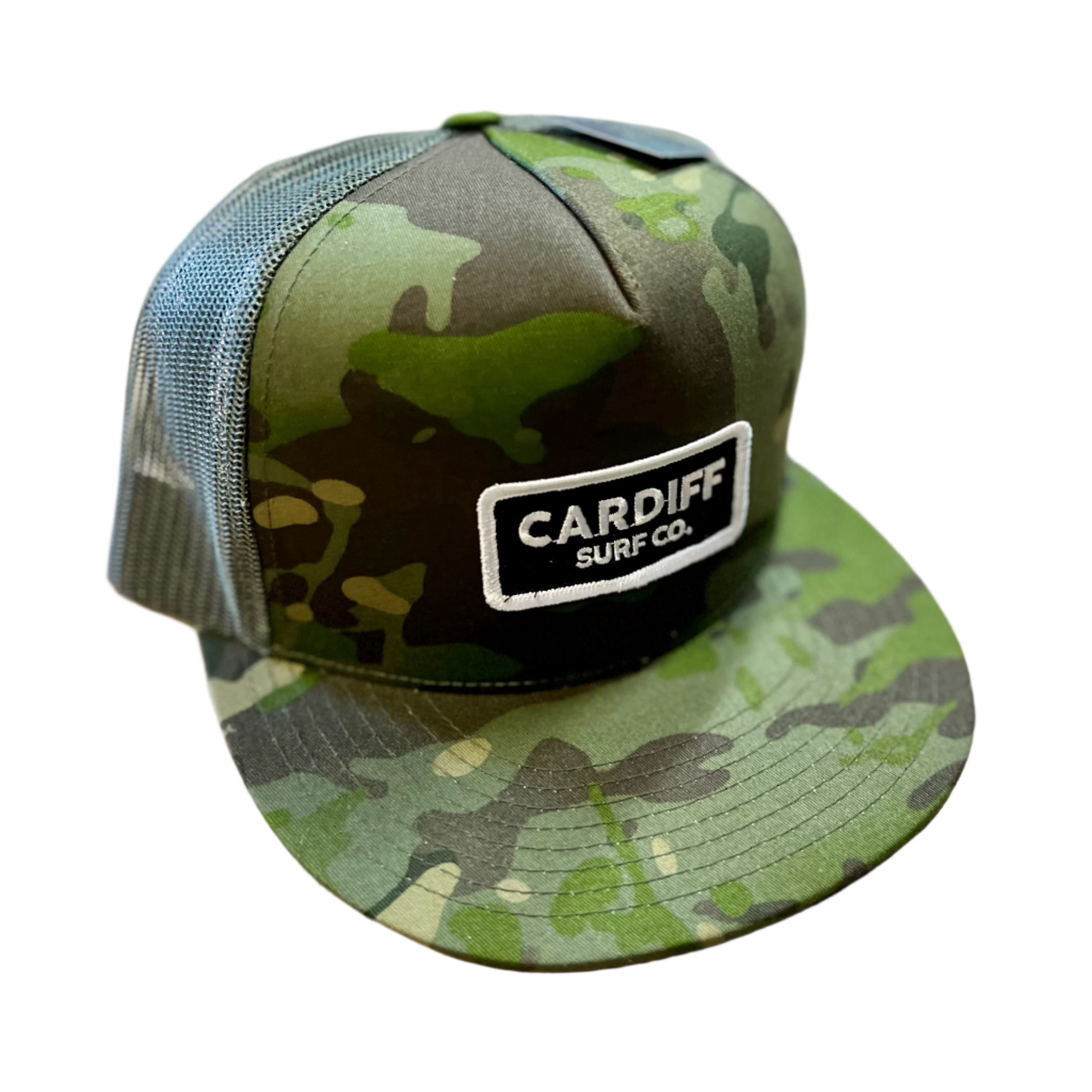 CSC Camo Snap Back Hat Cardiff Surf Co