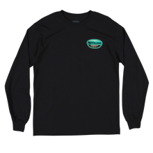 Load image into Gallery viewer, CSC San Elijo Wave L/S Black Tee