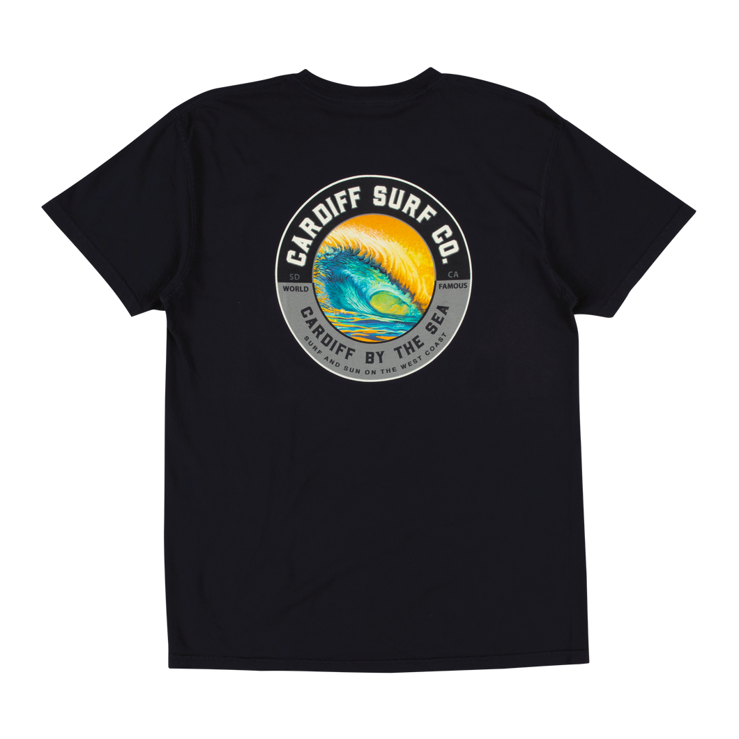 CSC Big Barrel Short Sleeve T-shirt- Black