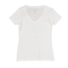 Load image into Gallery viewer, CSC Luv Fin V Neck White
