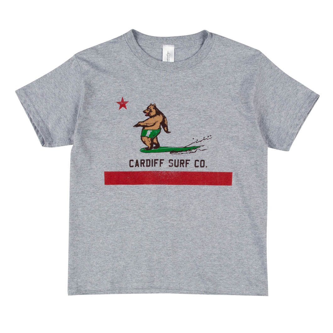 CSC Surf Republic Youth Grey Tee
