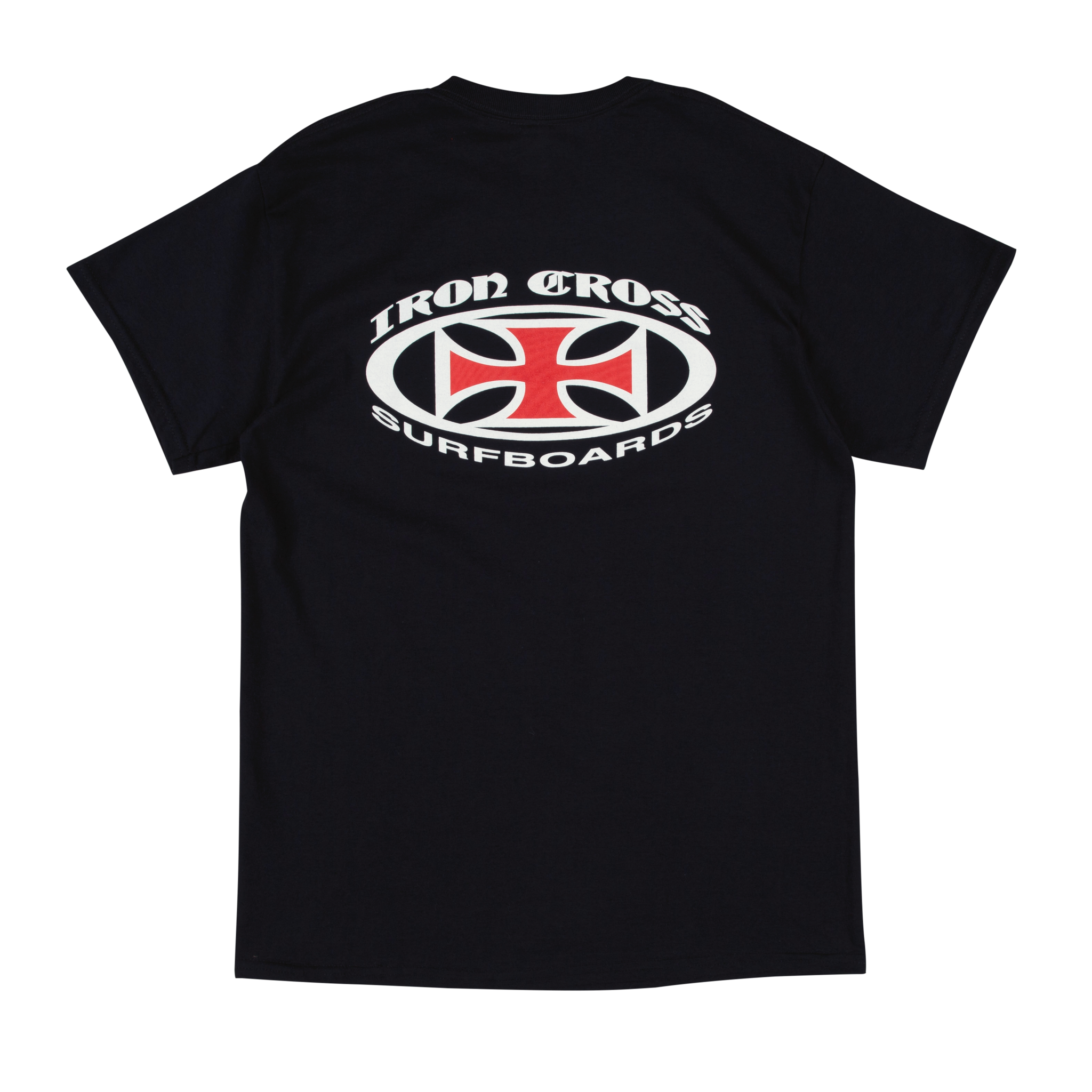 Iron Cross Surfboards S/S Black Tee – Cardiff Surf Co.