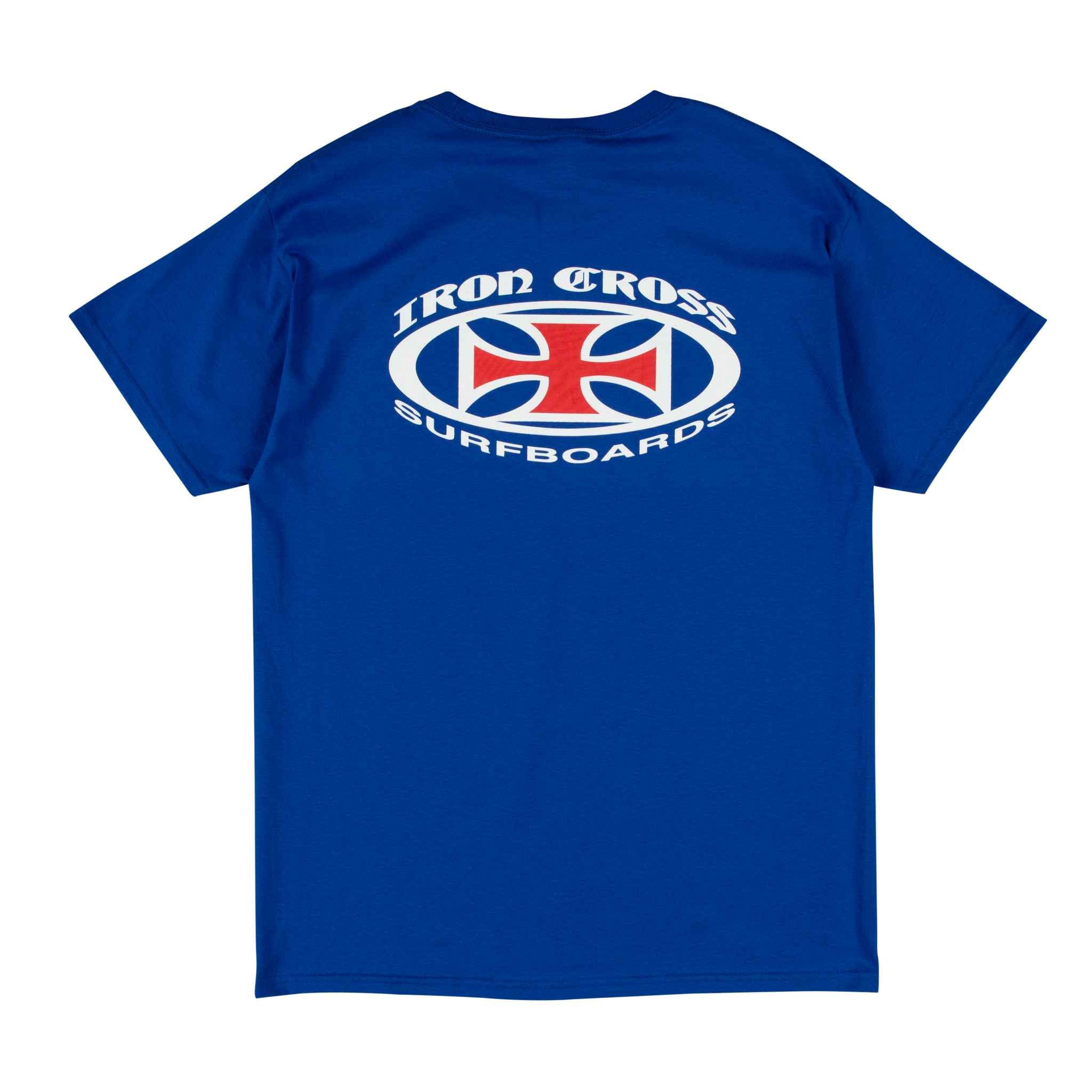 Iron Cross Surfboards S/S Blue Tee – Cardiff Surf Co.